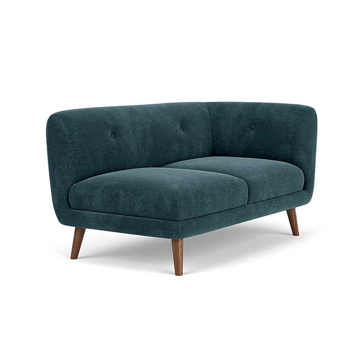 Alfred Fabric Right 2 Seater Modular Sofa