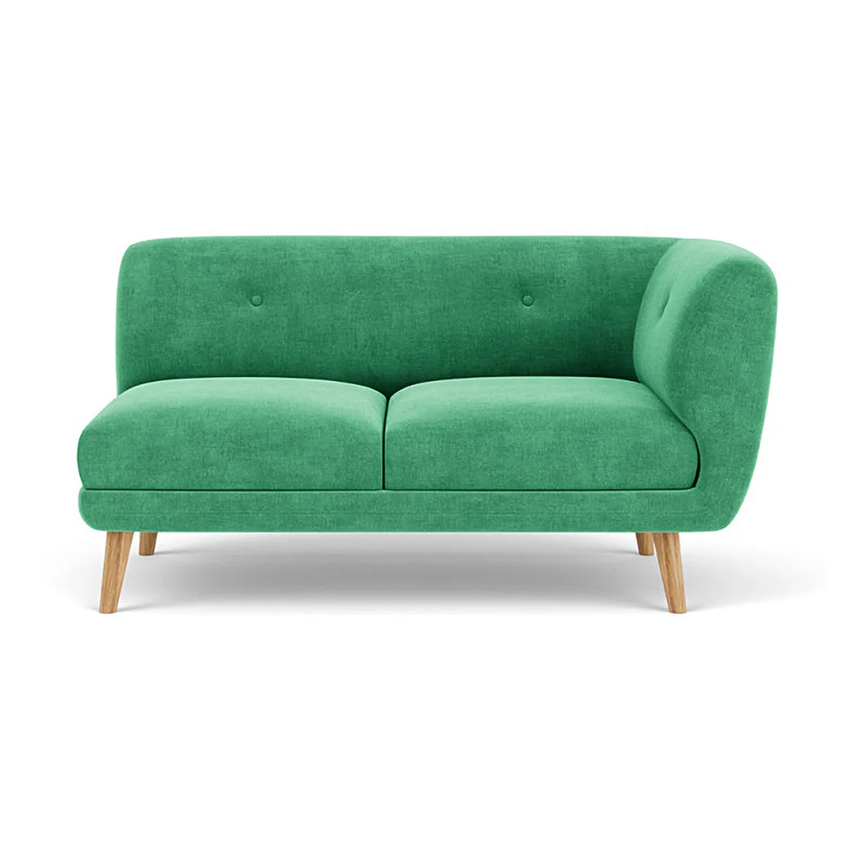 Alfred Fabric Right 2 Seater Modular Sofa
