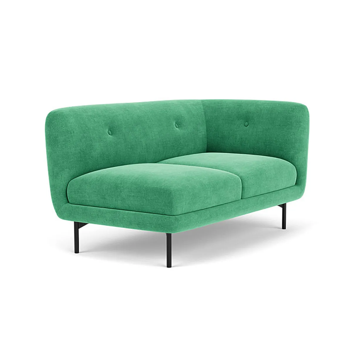 Alfred Fabric Right 2 Seater Modular Sofa