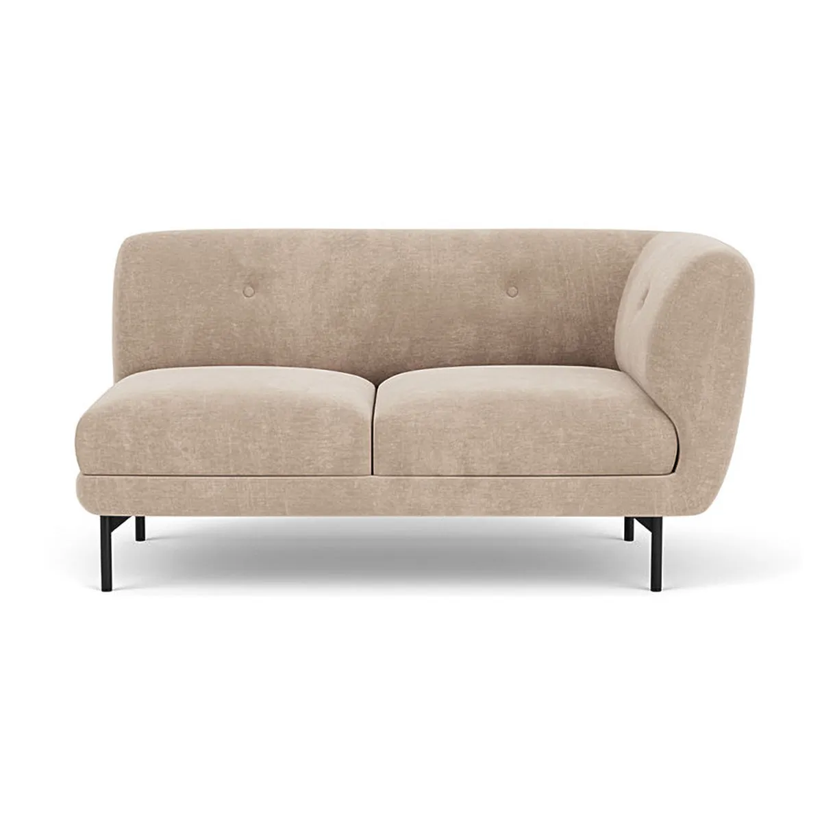 Alfred Fabric Right 2 Seater Modular Sofa