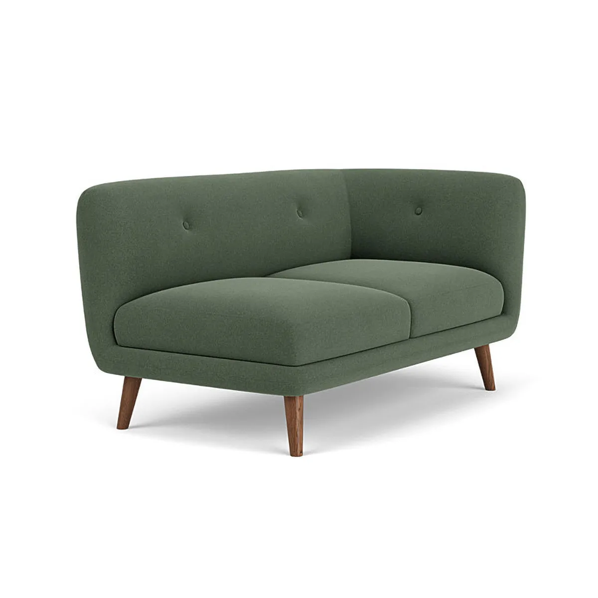 Alfred Fabric Right 2 Seater Modular Sofa