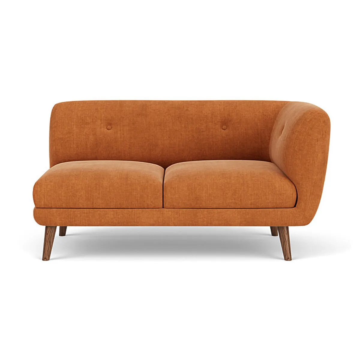 Alfred Fabric Right 2 Seater Modular Sofa