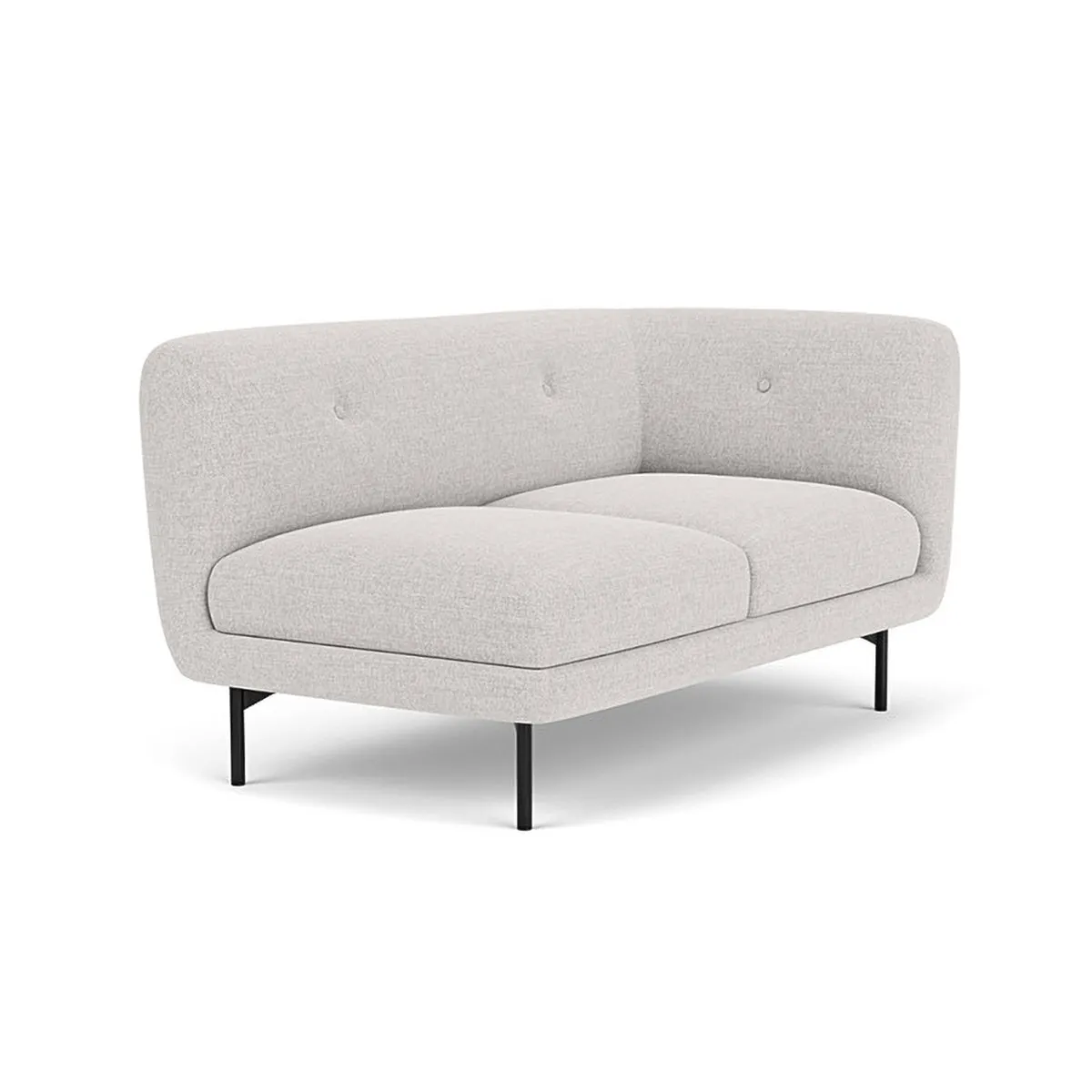 Alfred Fabric Right 2 Seater Modular Sofa