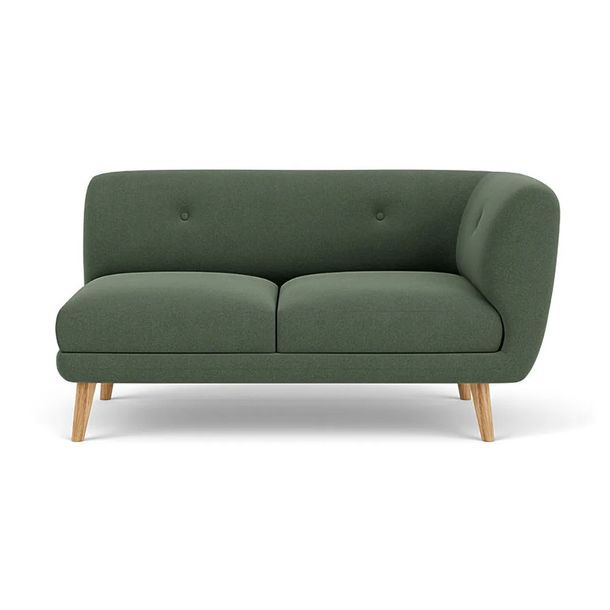 Alfred Fabric Right 2 Seater Modular Sofa