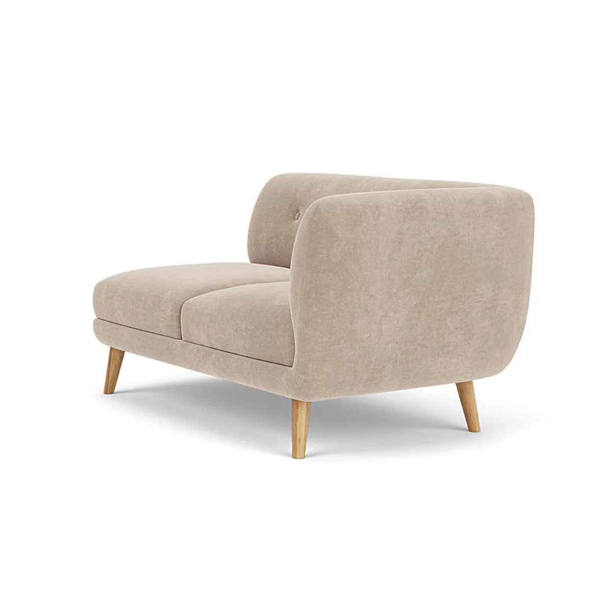 Alfred Fabric Right 2 Seater Modular Sofa