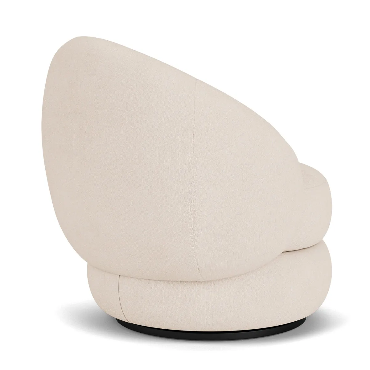 Alma Fabric Swivel Armchair