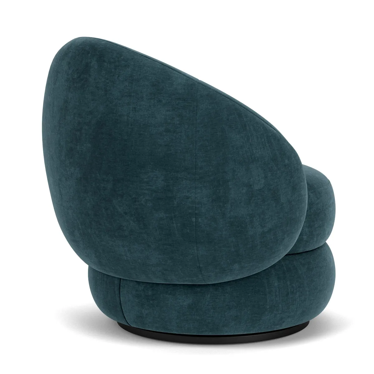 Alma Fabric Swivel Armchair