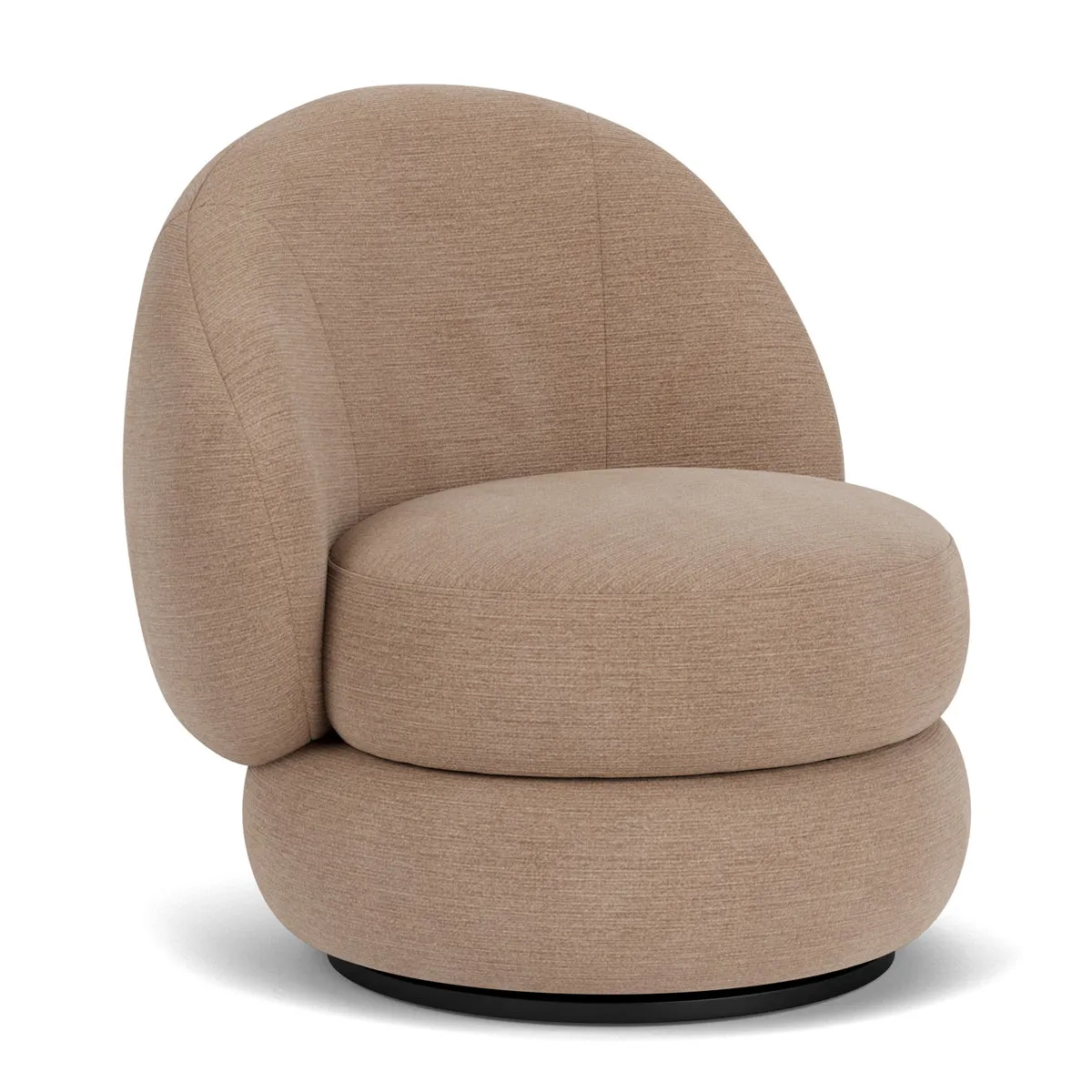 Alma Fabric Swivel Armchair