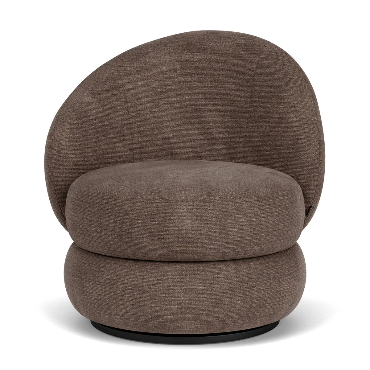 Alma Fabric Swivel Armchair
