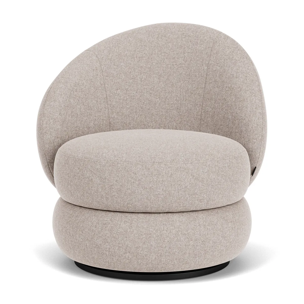 Alma Fabric Swivel Armchair