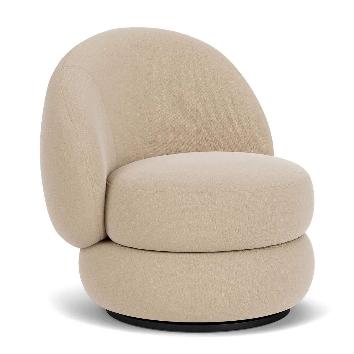 Alma Fabric Swivel Armchair