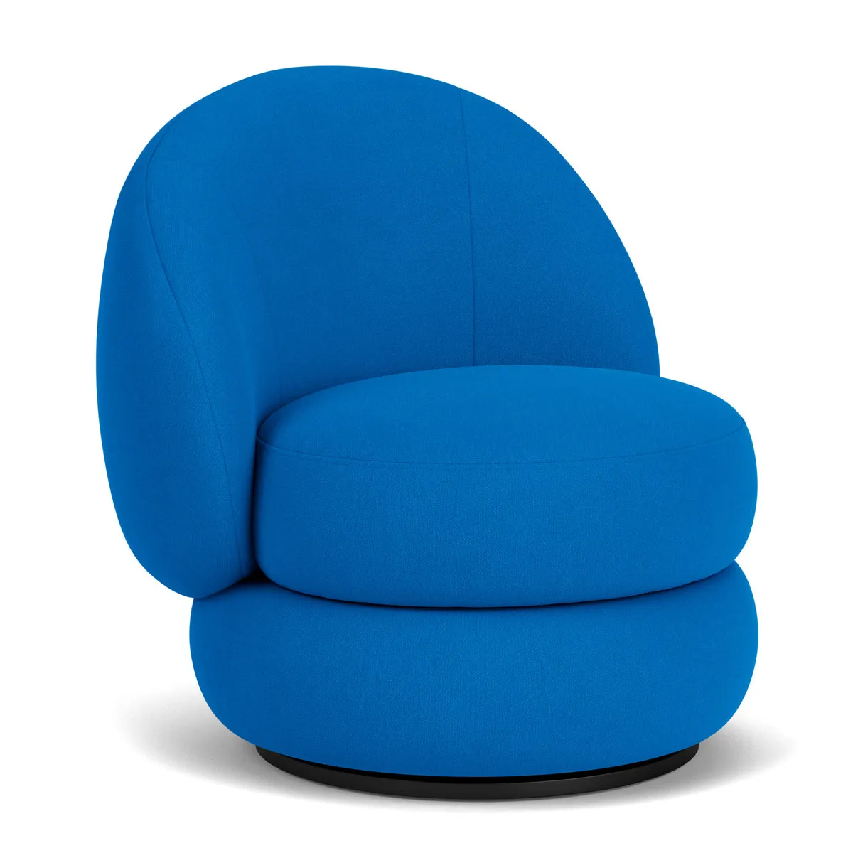 Alma Fabric Swivel Armchair