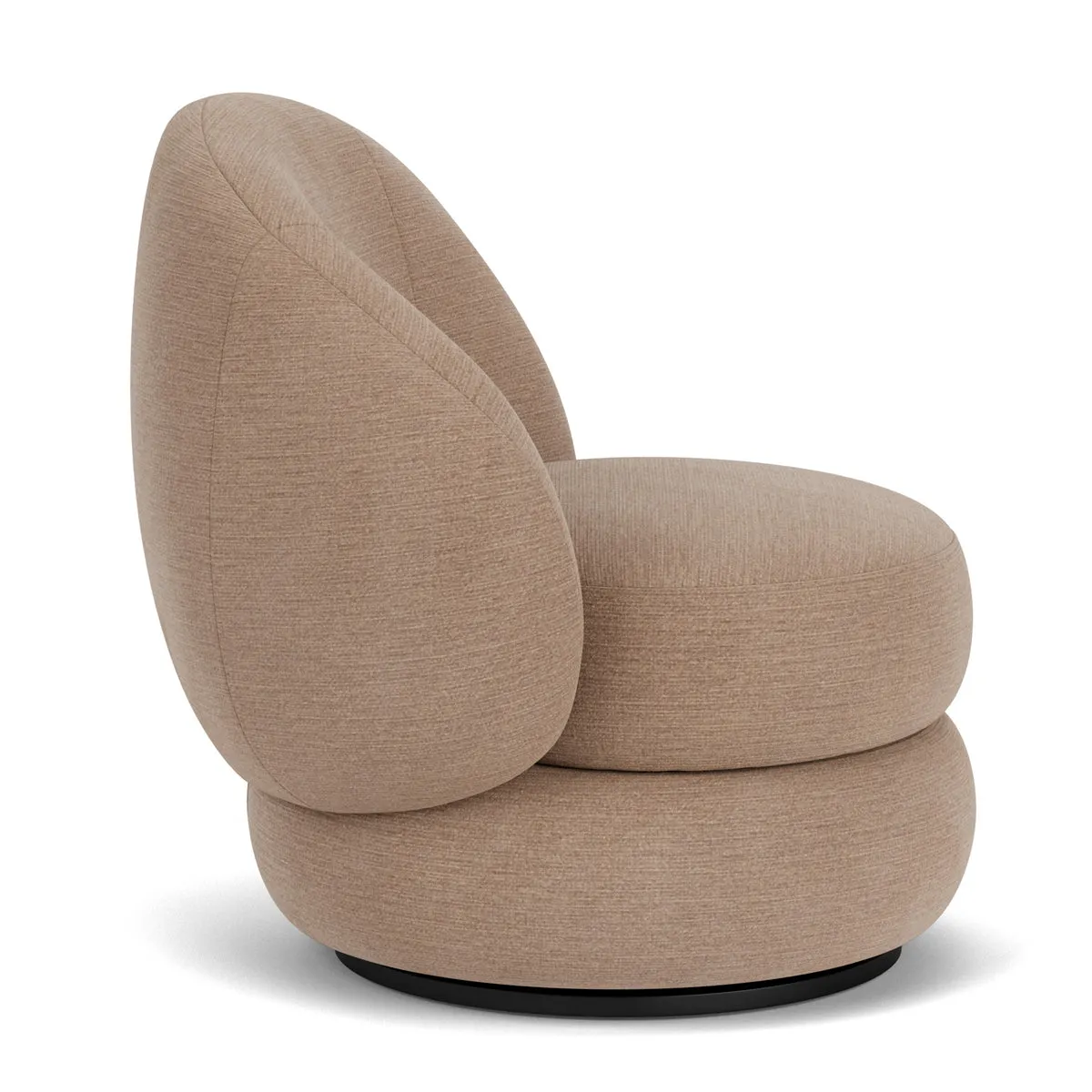 Alma Fabric Swivel Armchair