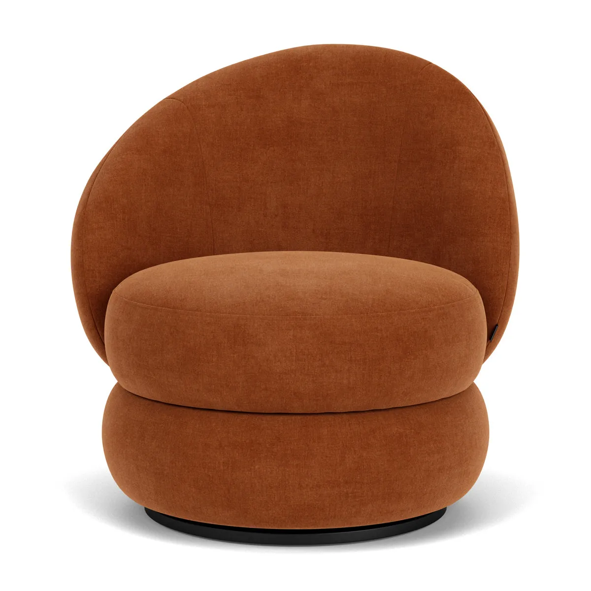 Alma Fabric Swivel Armchair