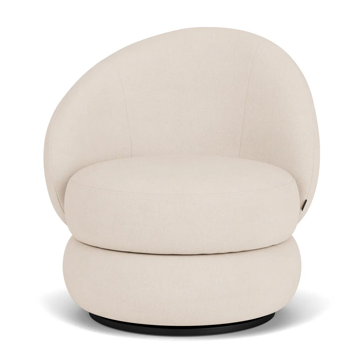 Alma Fabric Swivel Armchair