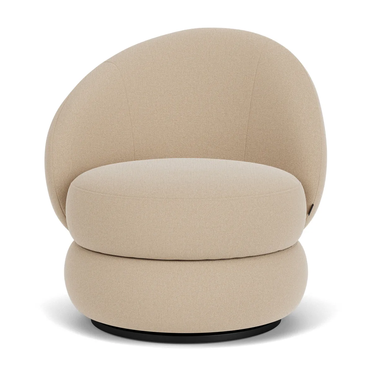 Alma Fabric Swivel Armchair