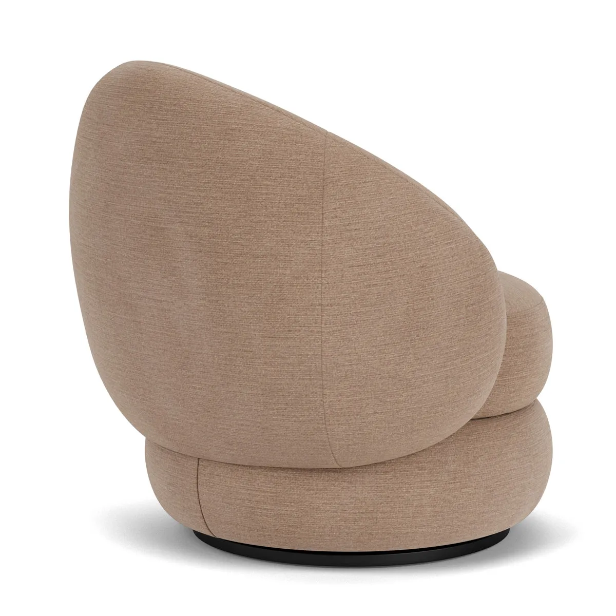 Alma Fabric Swivel Armchair