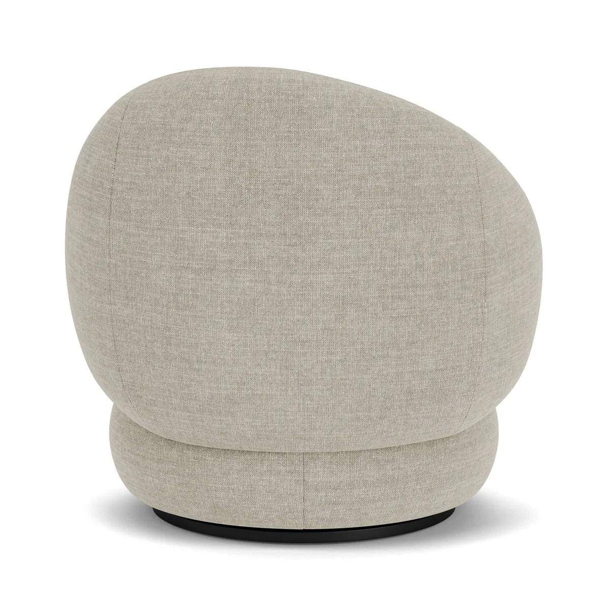 Alma Fabric Swivel Armchair