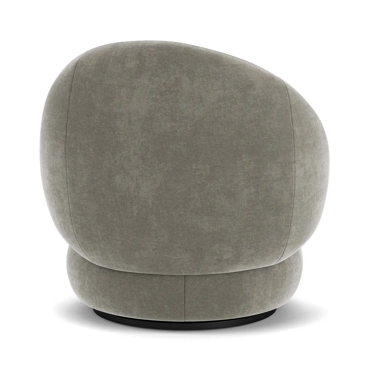 Alma Fabric Swivel Armchair