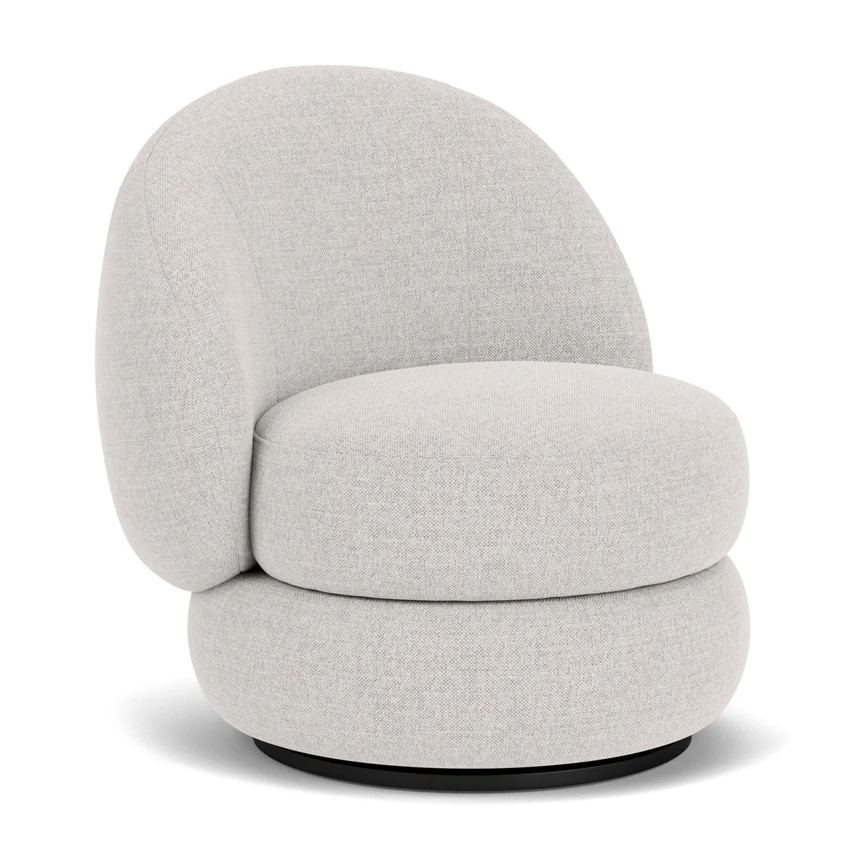 Alma Fabric Swivel Armchair