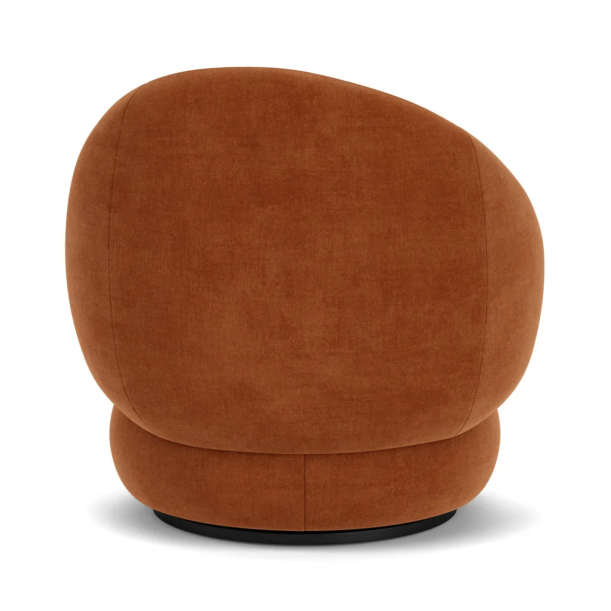 Alma Fabric Swivel Armchair