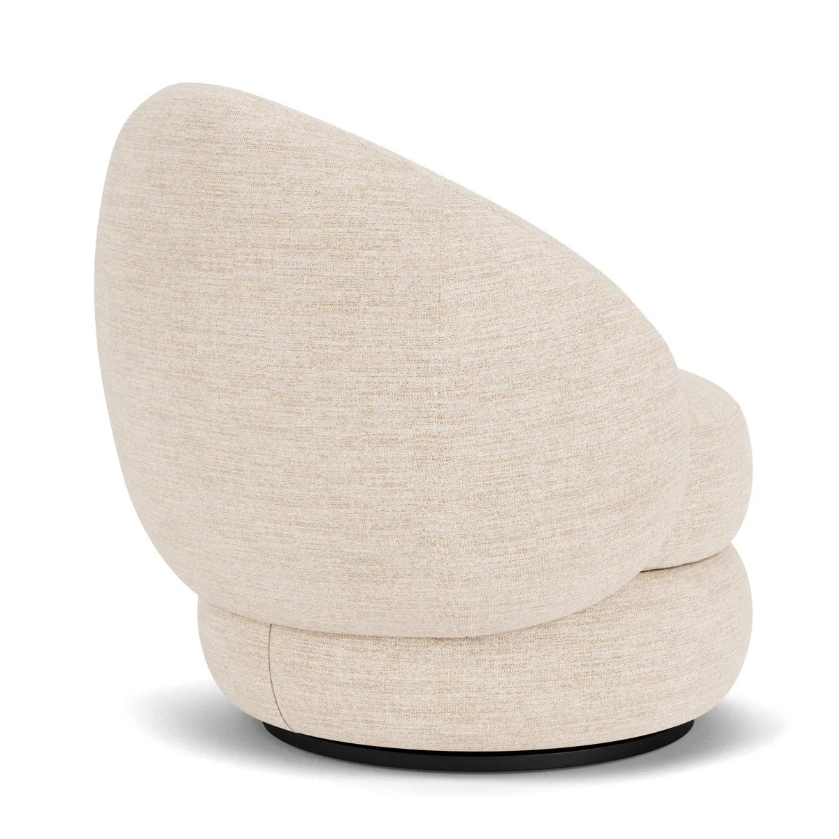 Alma Fabric Swivel Armchair