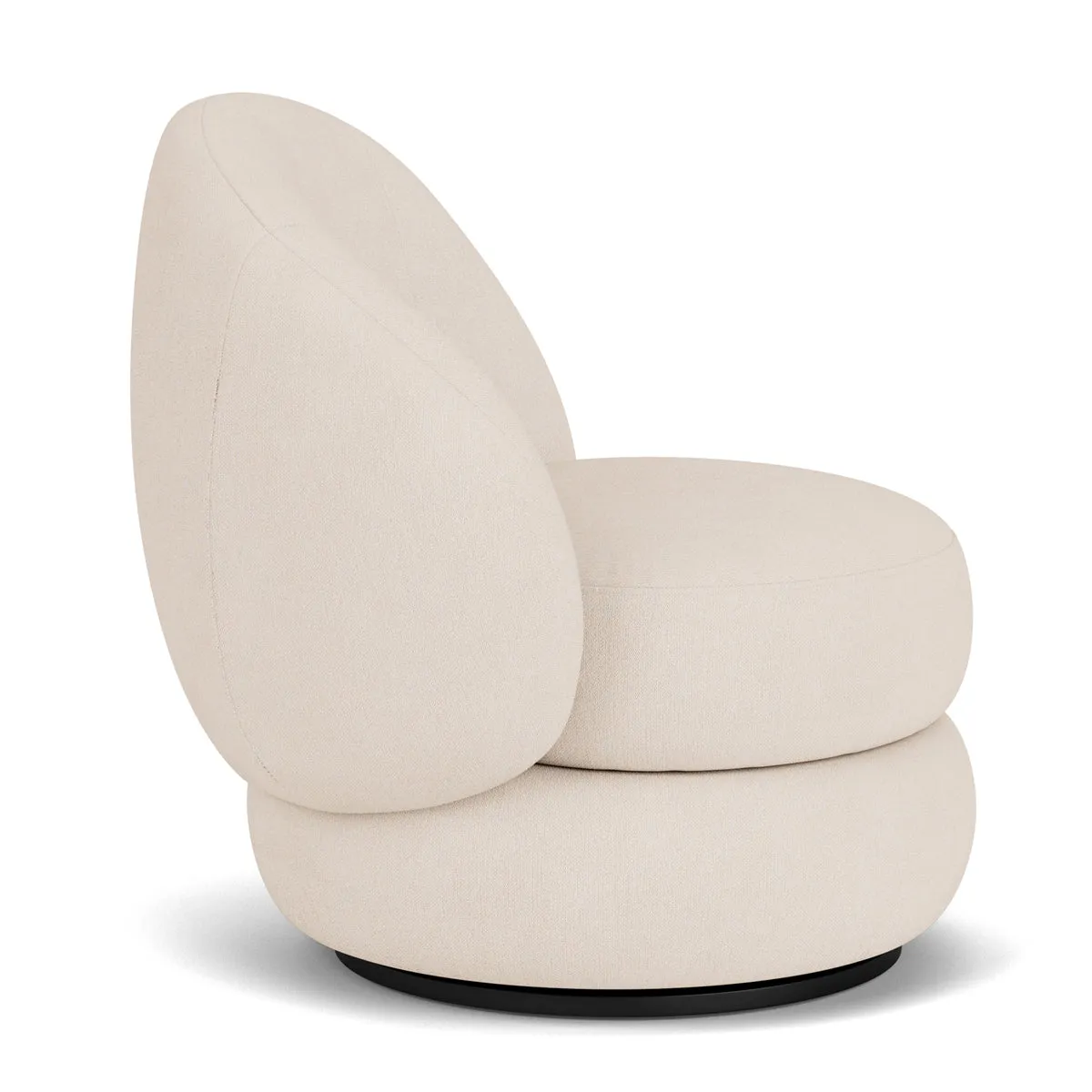 Alma Fabric Swivel Armchair