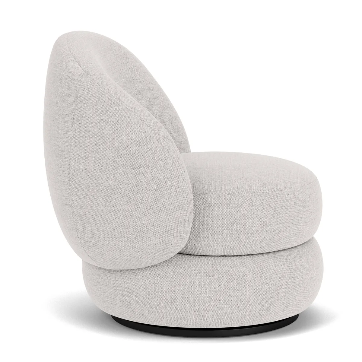 Alma Fabric Swivel Armchair