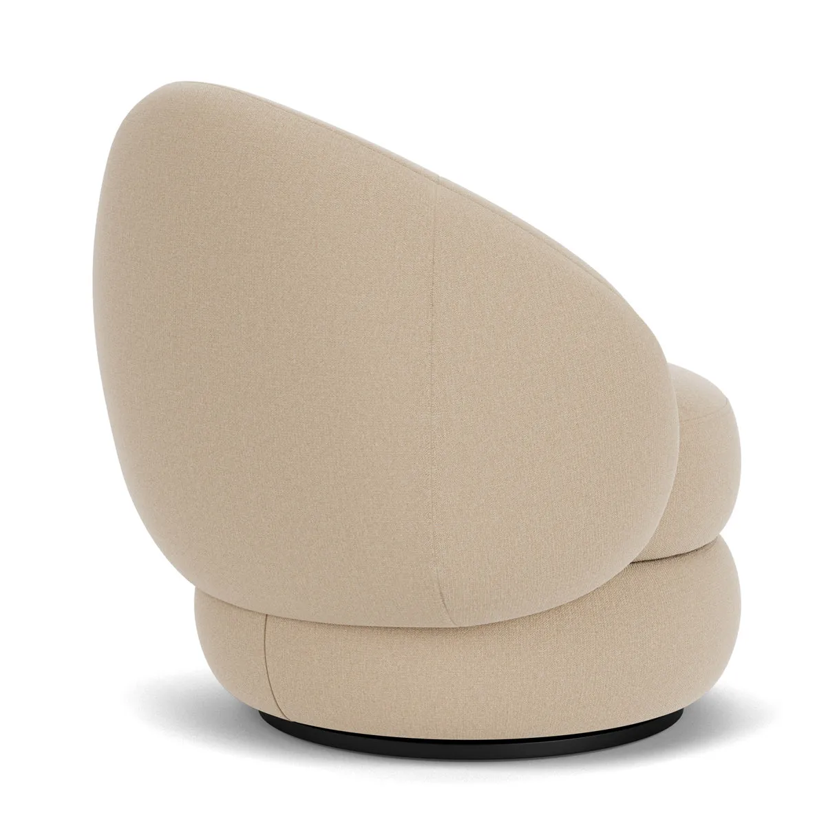 Alma Fabric Swivel Armchair