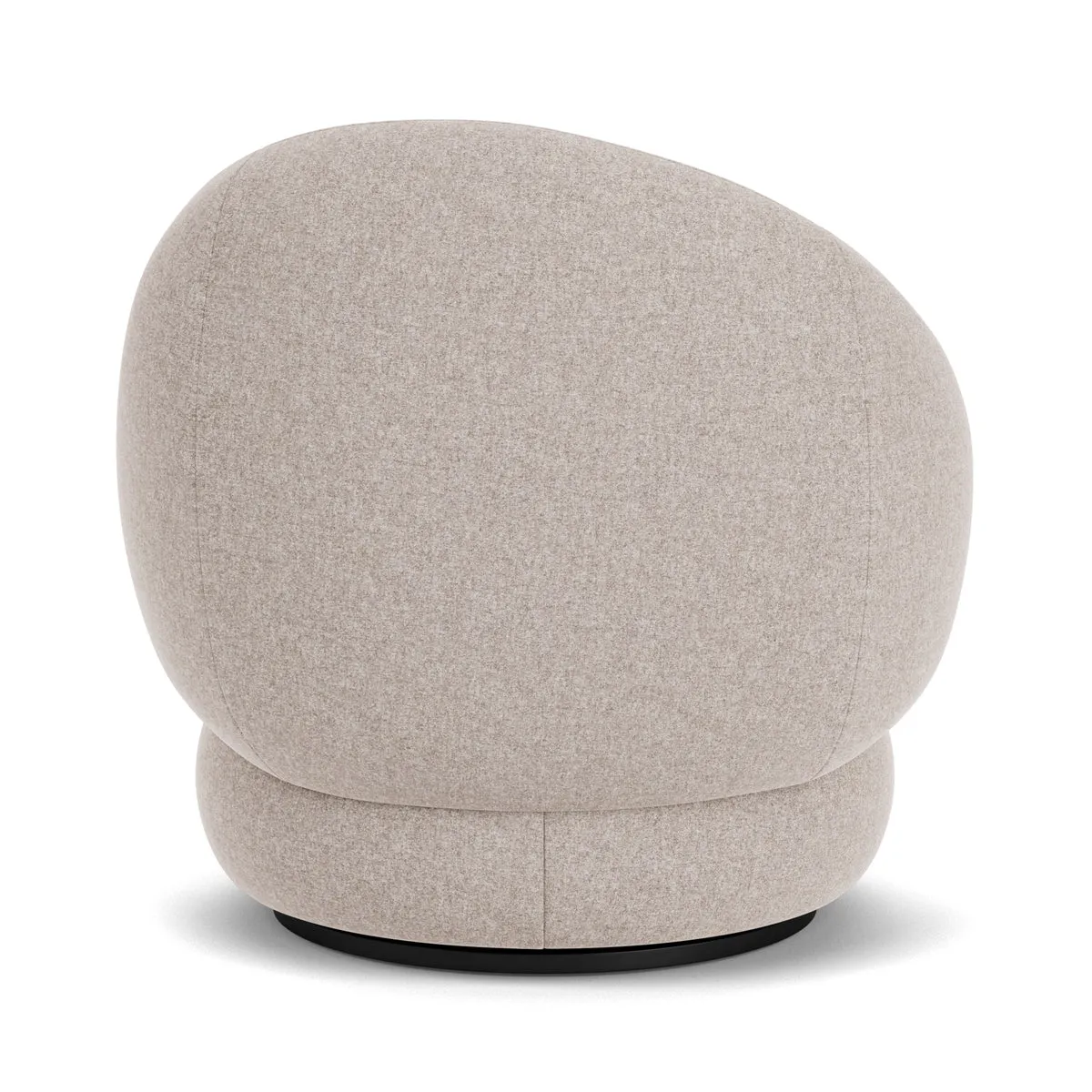 Alma Fabric Swivel Armchair