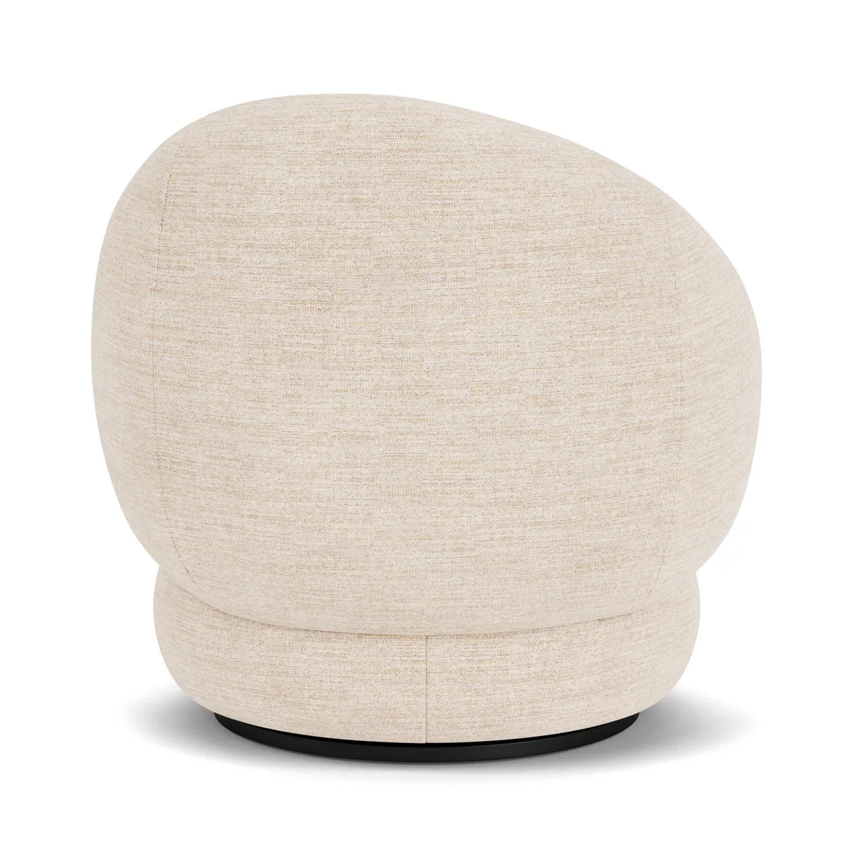 Alma Fabric Swivel Armchair