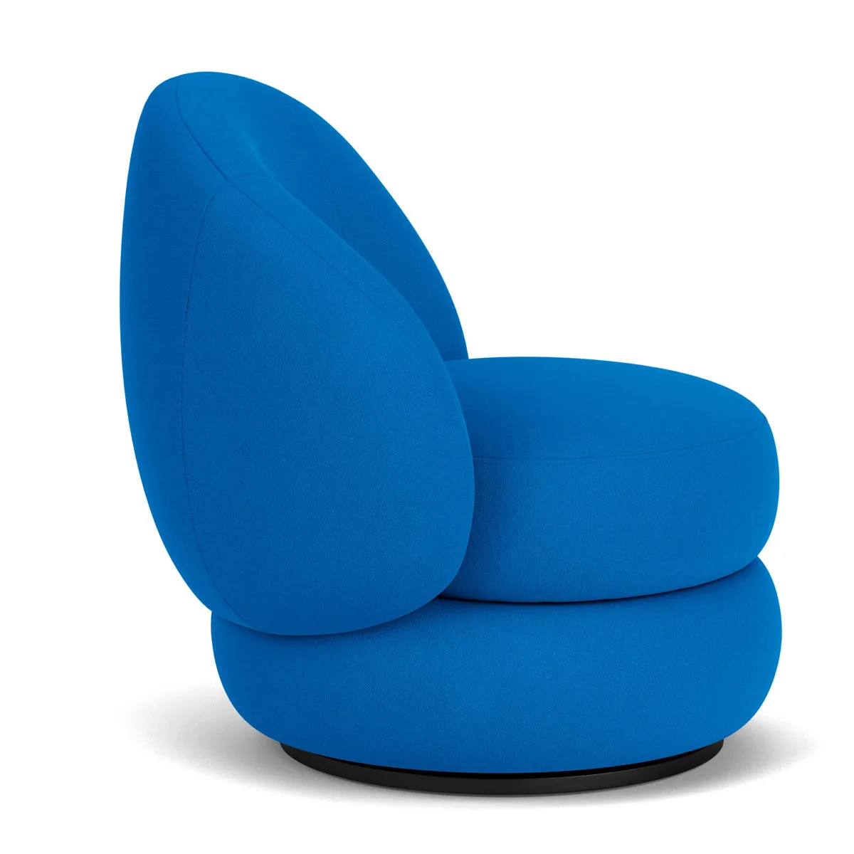 Alma Fabric Swivel Armchair