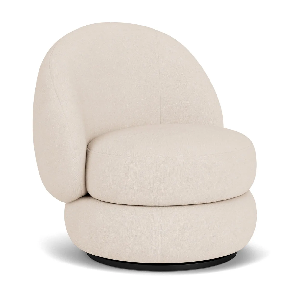 Alma Fabric Swivel Armchair