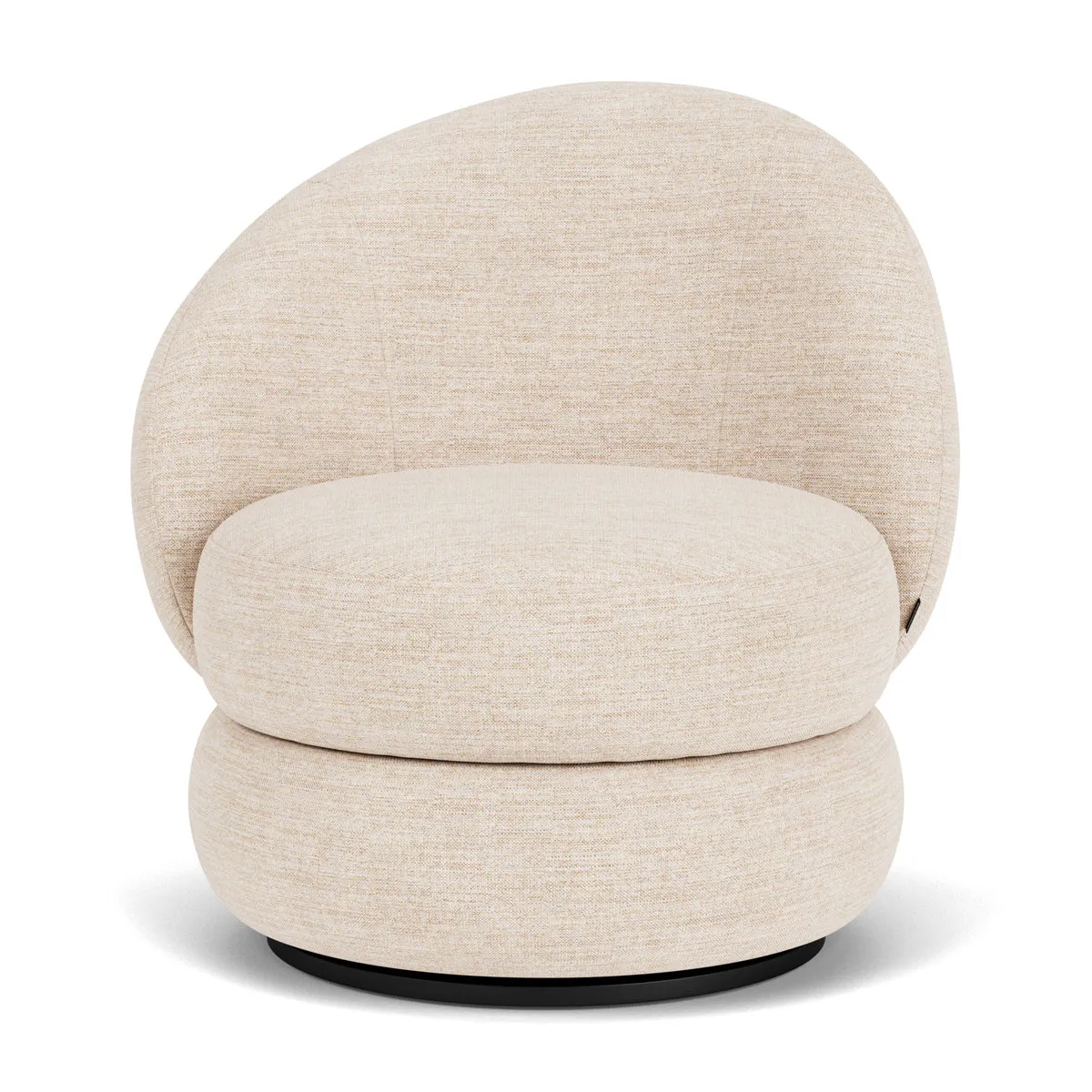 Alma Fabric Swivel Armchair
