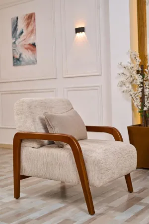 Armchair from Maiden Home, beige - 75x75x75 cm M110453253