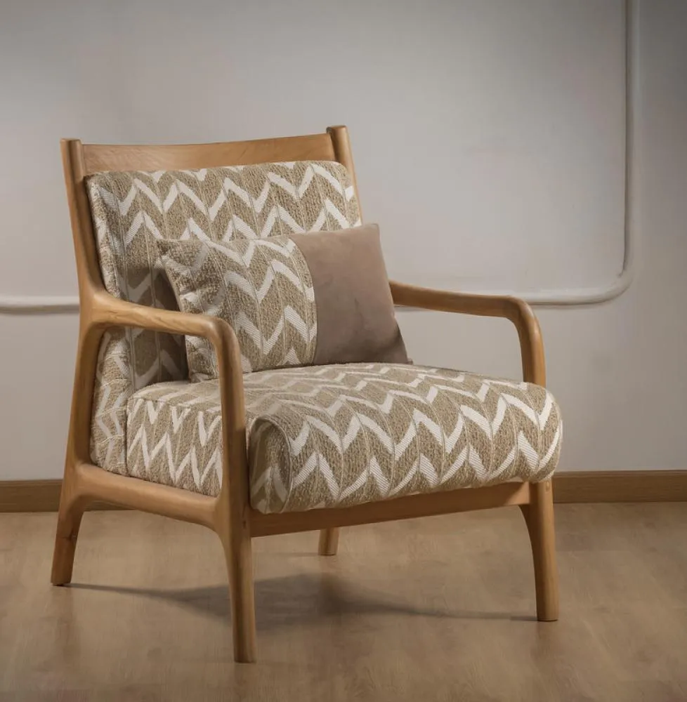 Armchair from Maiden Home, beige - 75x75x75 cm M110453455