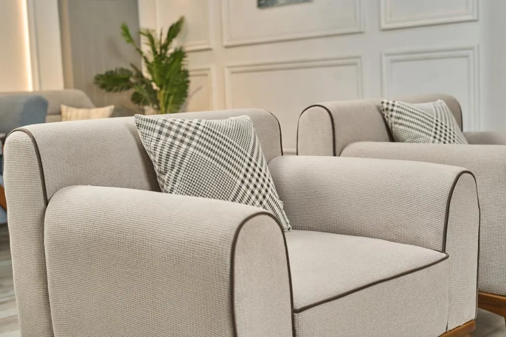 Armchair from Maiden Home, off-white - 75x75x75 cm M110453277
