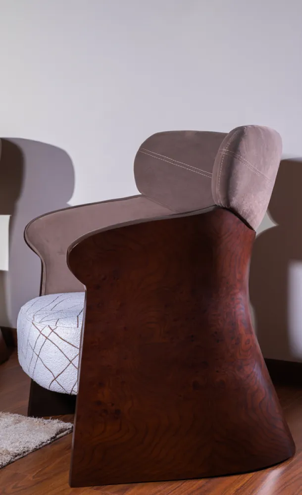 Armchairs from Maiden Home, brown - 75x75x75 cm M110453384