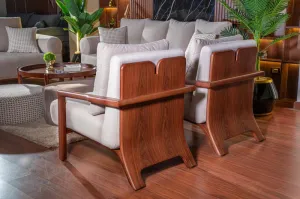 Armchairs from Maiden Home, white - 75x75x75 cm M110453413