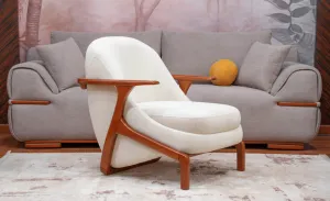 Armchairs from Maiden Home, white - 75x75x75 cm M110453434