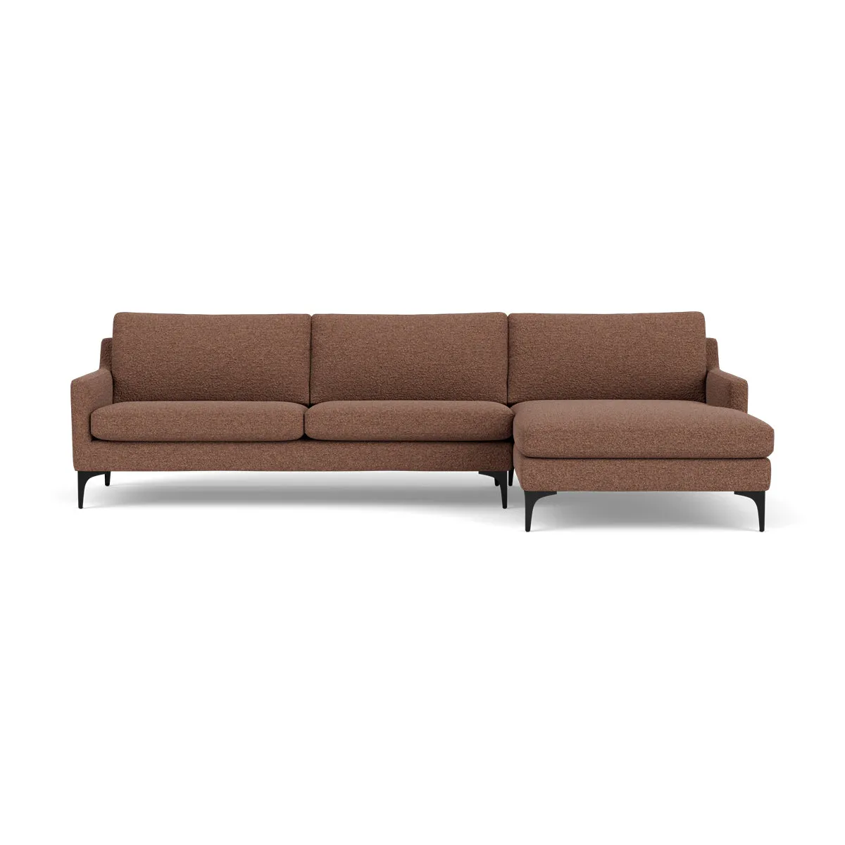 Astha Boucle Right Chaise Sofa
