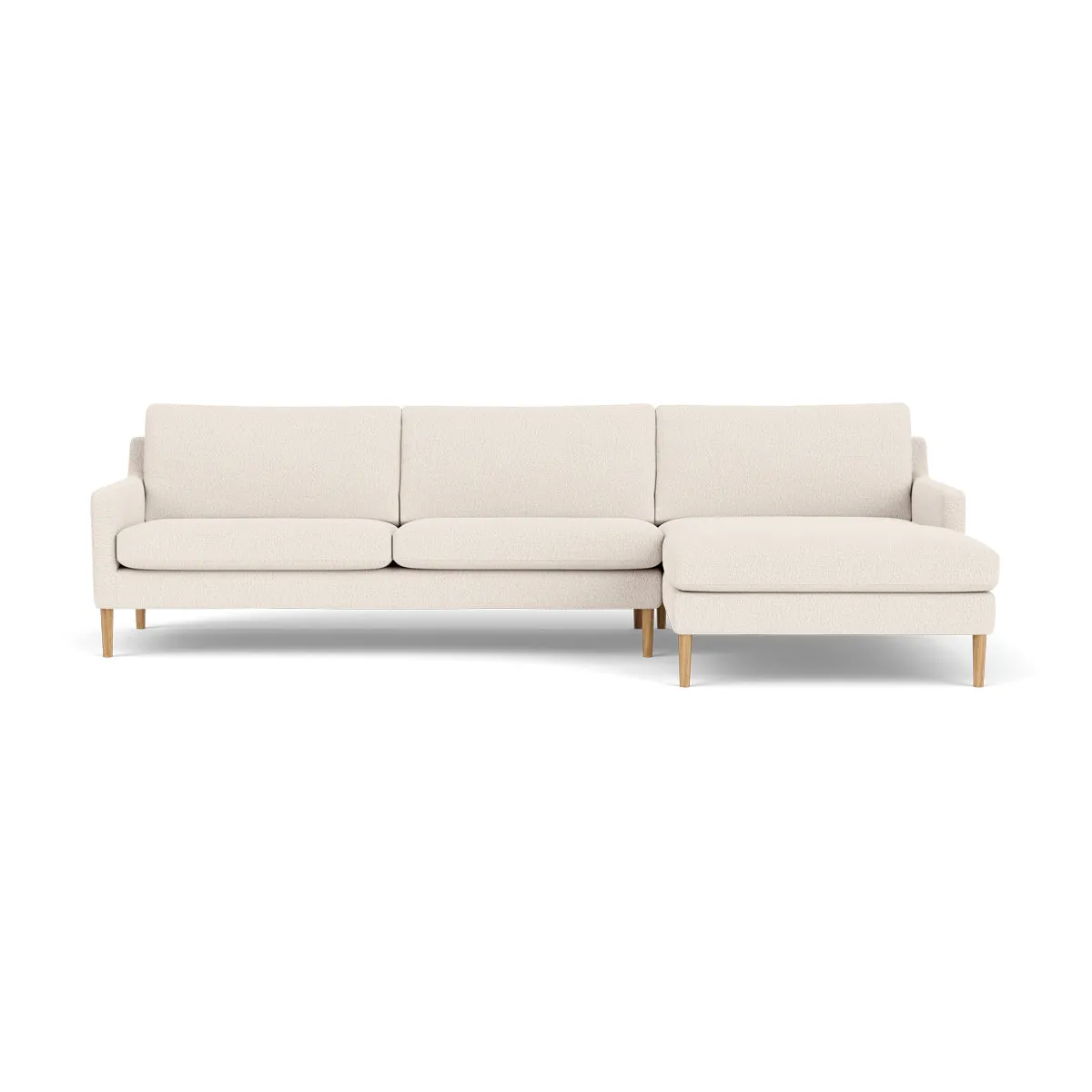 Astha Boucle Right Chaise Sofa