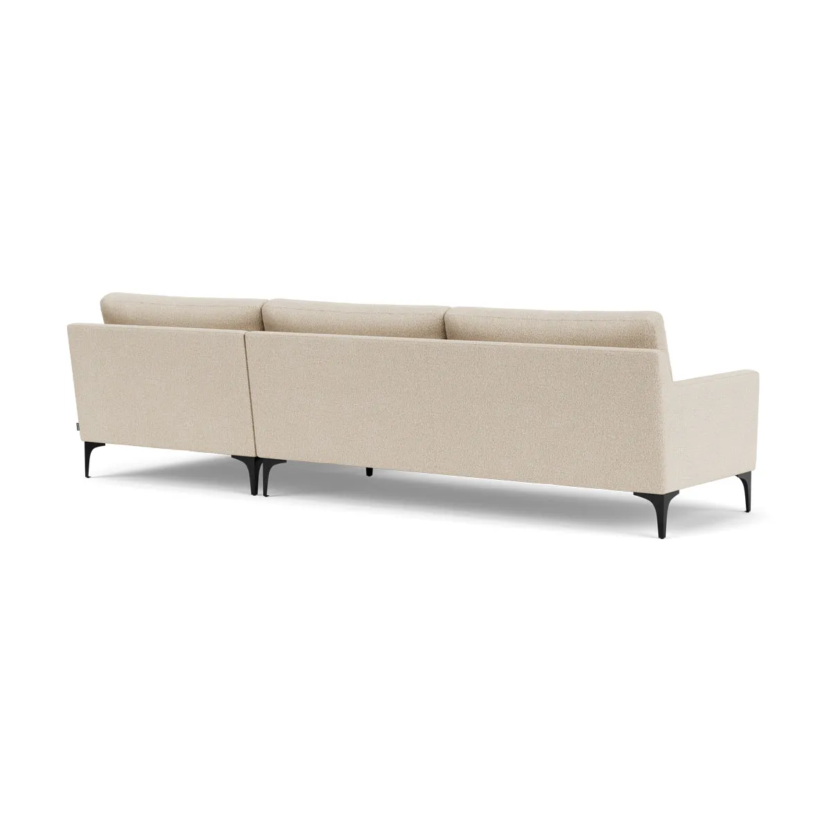 Astha Boucle Right Chaise Sofa