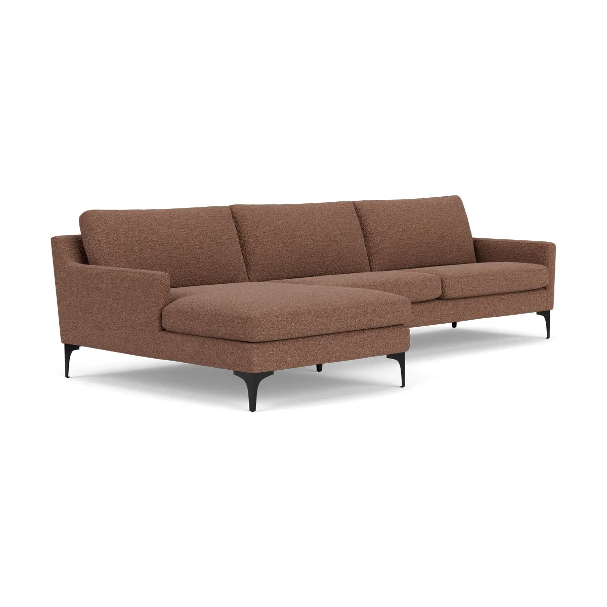 Astha Boucle Right Chaise Sofa