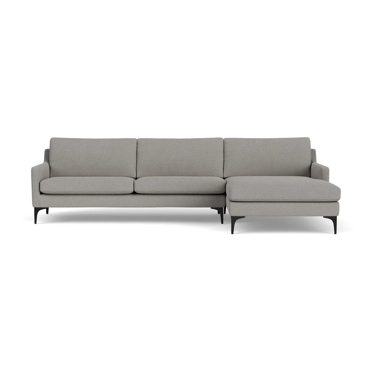 Astha Boucle Right Chaise Sofa
