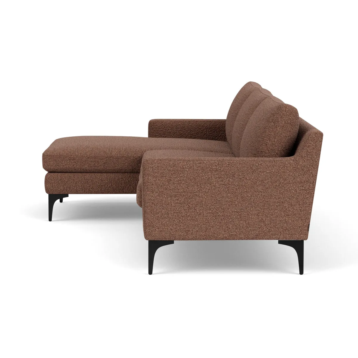 Astha Boucle Right Chaise Sofa