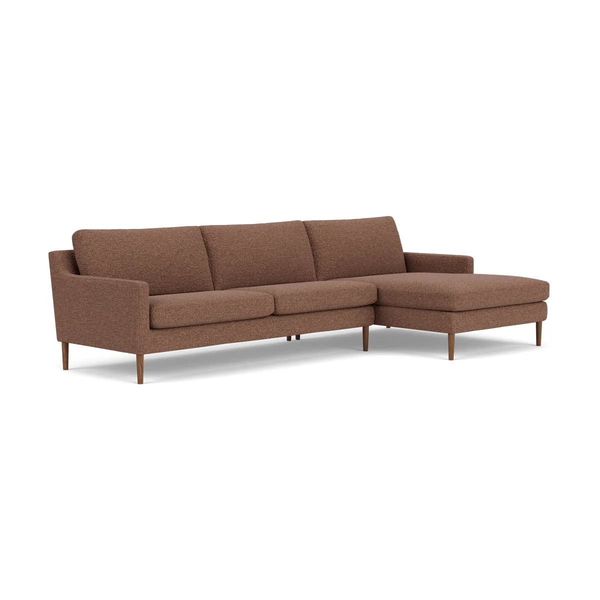Astha Boucle Right Chaise Sofa