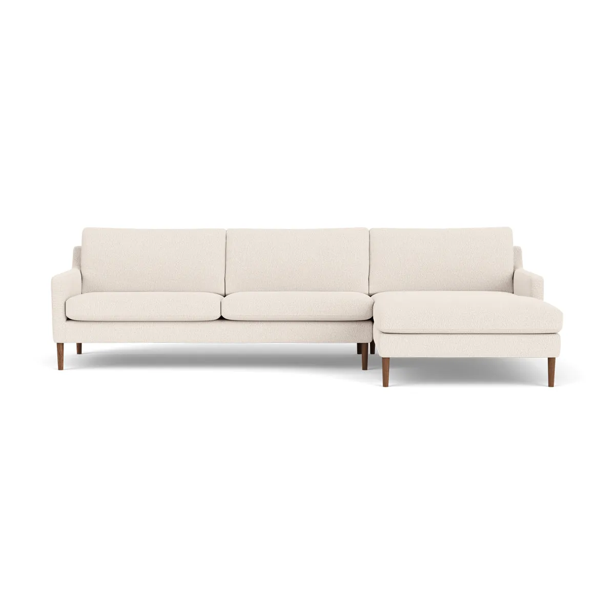 Astha Boucle Right Chaise Sofa