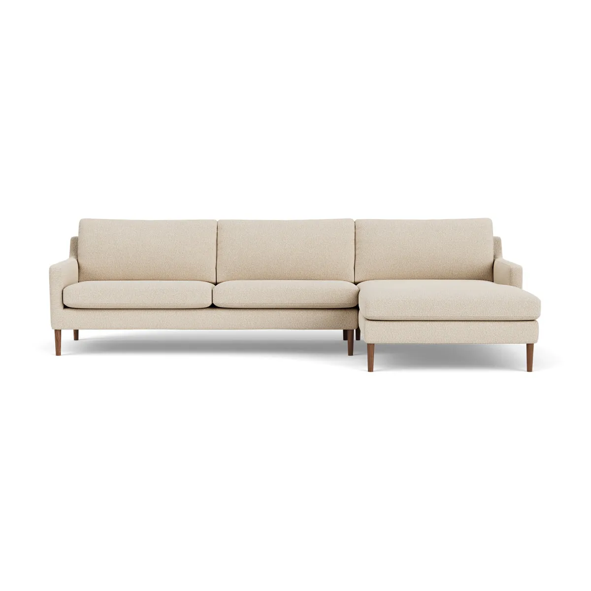 Astha Boucle Right Chaise Sofa