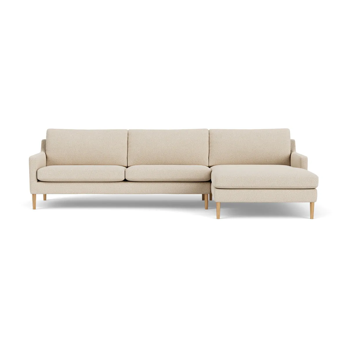 Astha Boucle Right Chaise Sofa